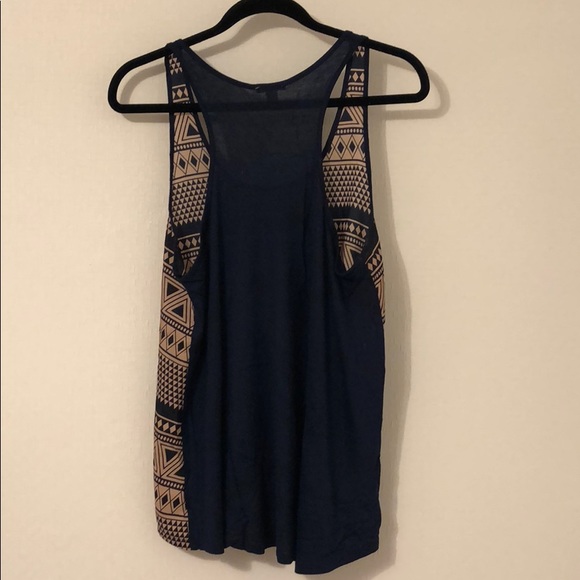 Aztec hi-low racer back tank - Picture 4 of 4